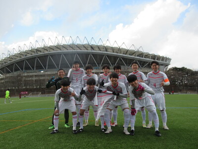 サッカー部 茨城県高校サッカー新人大会ベスト16進出 岩瀬日本大学高等学校