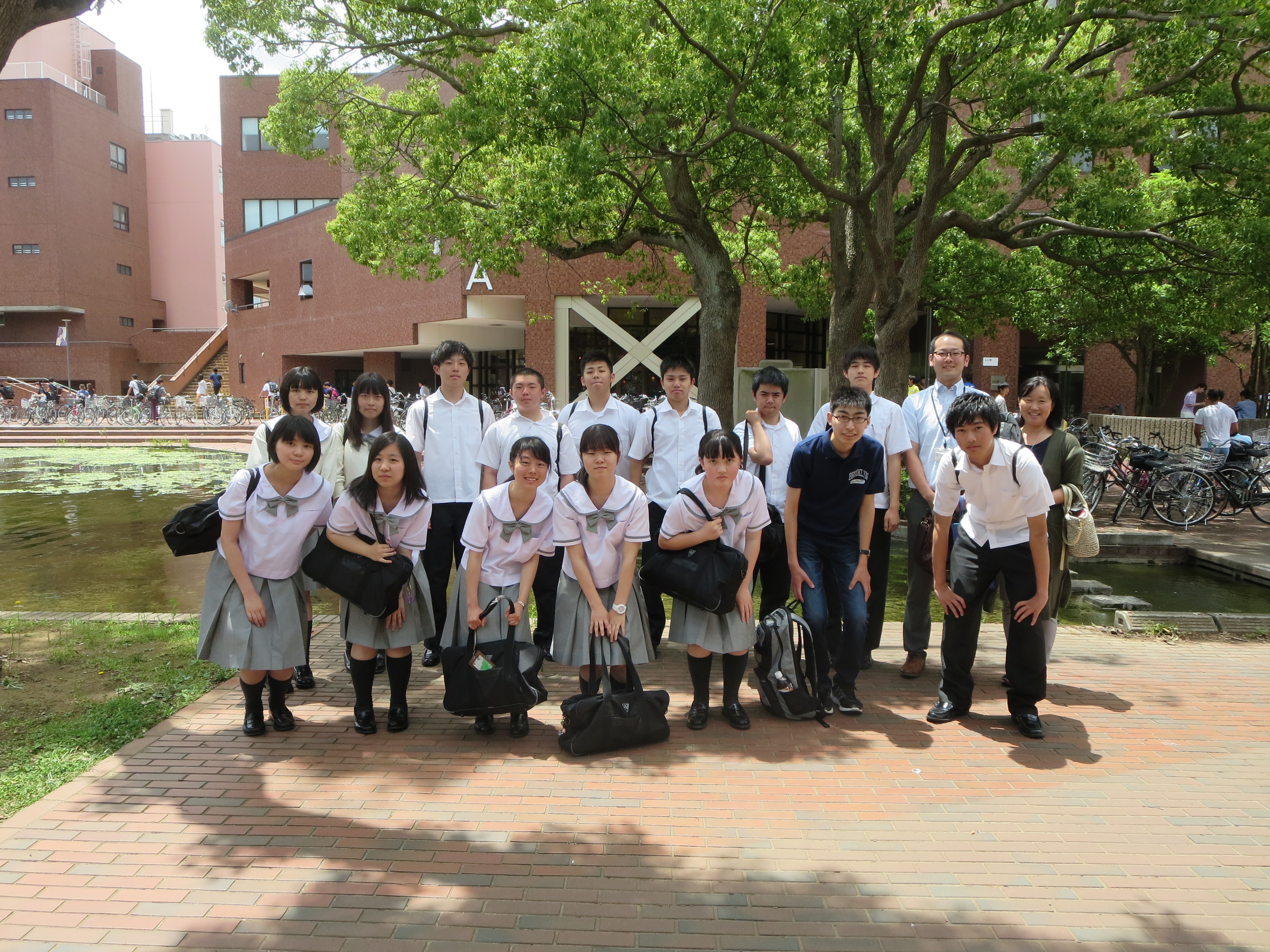 国立クラス2学年筑波大学訪問 岩瀬日本大学高等学校