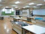 Home economics room