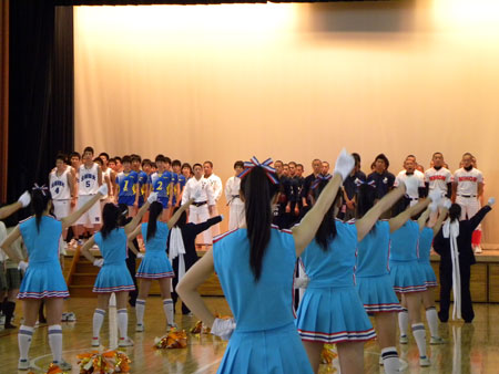 全国高等学校総合体育大会(インターハイ)壮行会・硬式野球部激励会