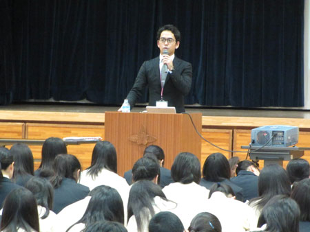 日本大学キャリアガイダンス進路講演会