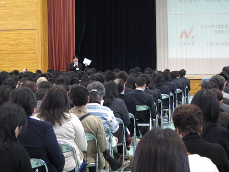 進路講演会（総合進学コース２学年保護者会）