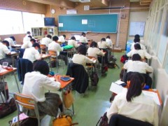 春休み期間中の学習会